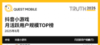 QuestMobile:手游APP月活6.98亿,微信抖音小游戏合计超7亿